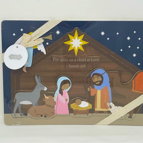 Mud Pie Toys Mud Pie Nativity Puzzle Isaiah 96 Poshmark
